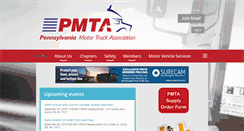 Desktop Screenshot of pmta.org