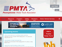 Tablet Screenshot of pmta.org